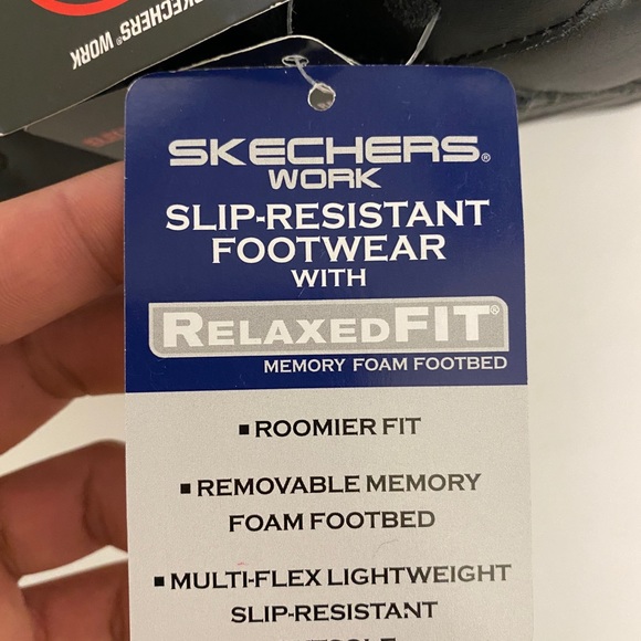 Sketchers Men’s Slip Resistant Work Shoes Size 14 - Picture 6 of 8